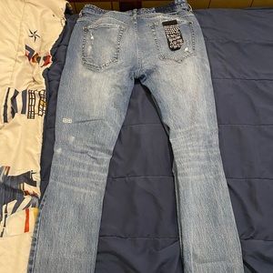 Ksubi Blue High Jeans